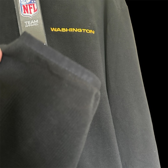 NFL ANTIGUA WASHINGTON FOOTBALL TEAM COMMANDERS NWT BLACK MENS PULLOVER 3XL - Picture 5 of 15